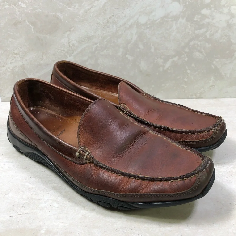 Allen Edmonds Boulder Venetian Loafers Moc Shoes